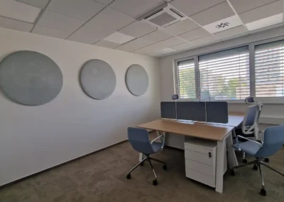 Kruhové akustické panely | Cosmonde Brno